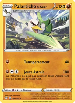 Palarticho de Galar, Ténèbres Embrasées No. 98 Normal