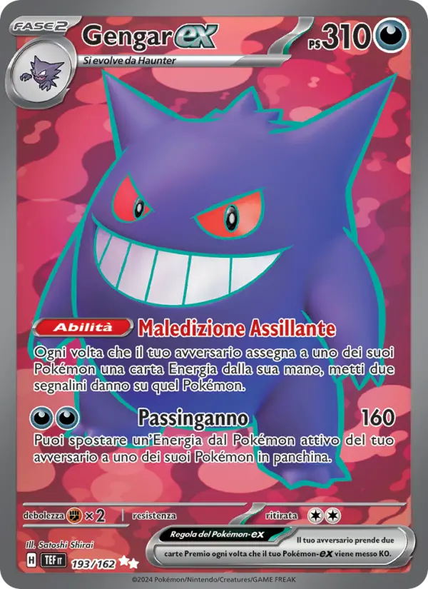 Gengar-ex, Cronoforze No. 193