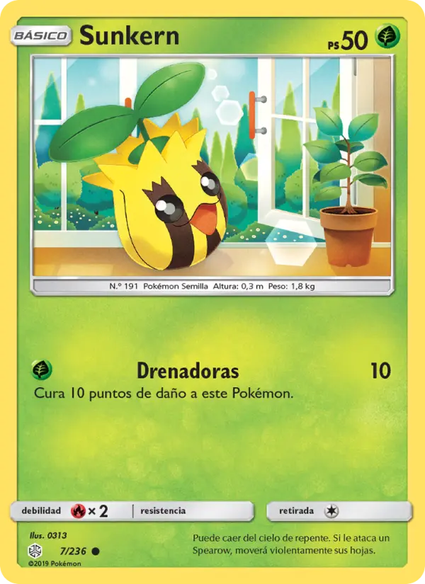 Sunkern, Eclipse Cósmico No. 7