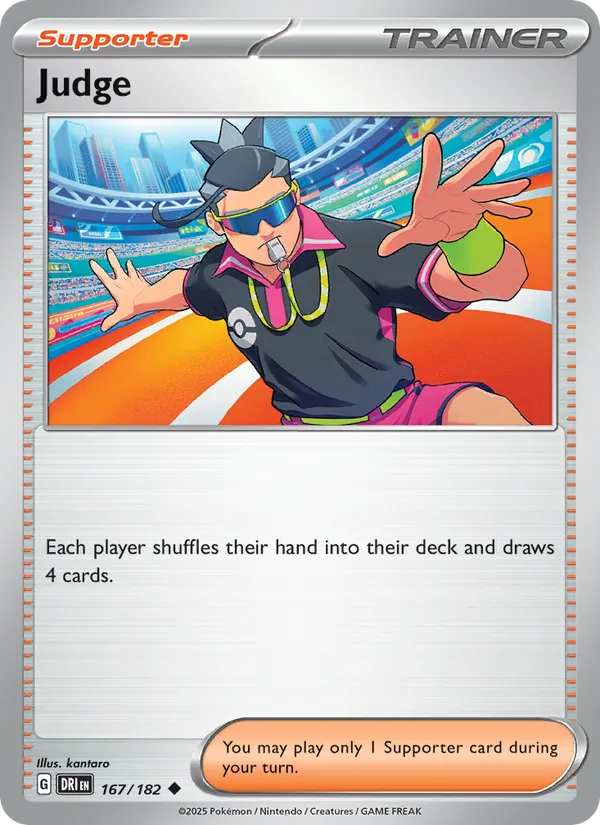 Judge, Destined Rivals No. 167