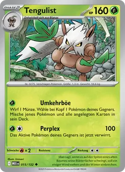 Tengulist, Mega-Entwicklung Nº 015 Normal