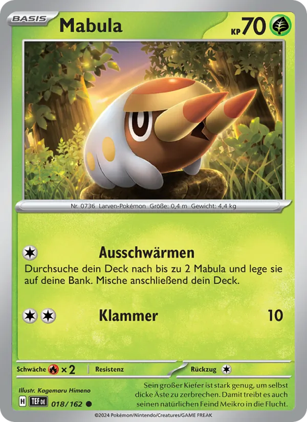 Mabula, Gewalten der Zeit Nº 018