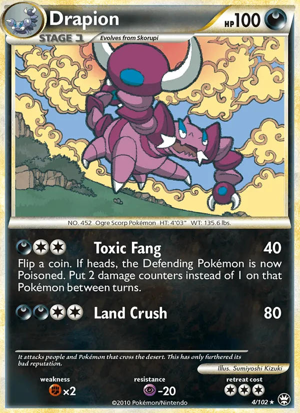 Drapion, Triumphant No. 4