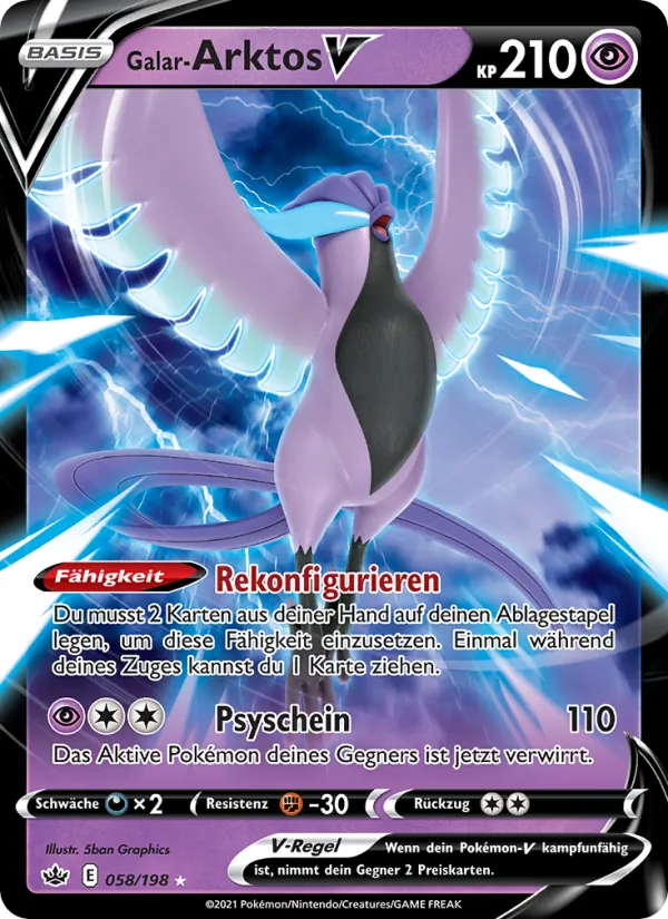 Galar-Arktos V, Schaurige Herrschaft No. 58