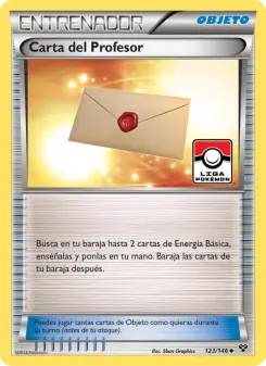 Carta del Profesor, XY Nº 123 Normal