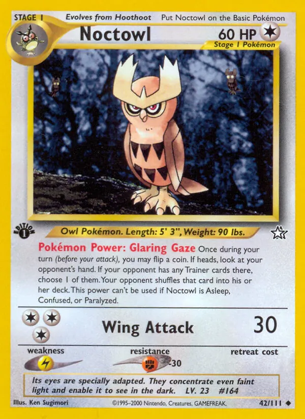 Noctowl, Neo Genesis Nº 42