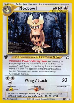 Noctowl, Neo Genesis Nº 42 Normal