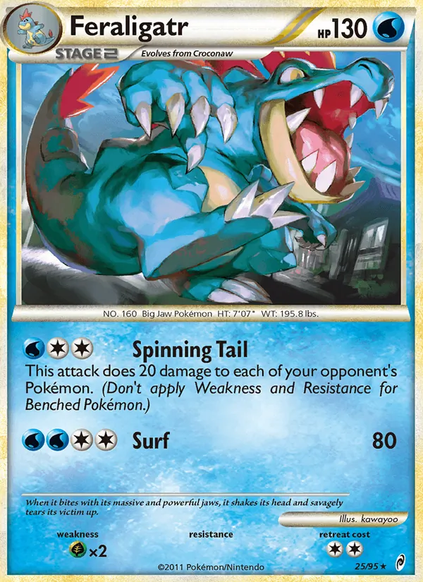 Feraligatr, Call of Legends Nº 25