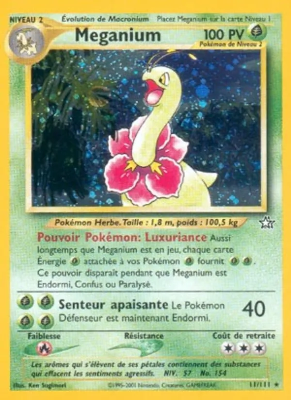Meganium, Neo Genesis No. 11