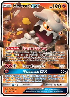 Heatran GX, Bund der Gleichgesinnten No. 25 Normal