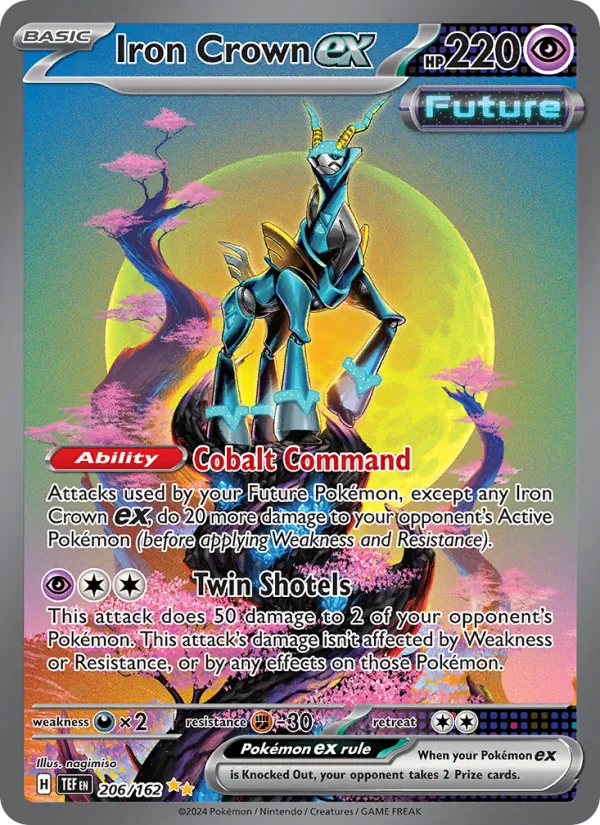 Iron Crown ex, Temporal Forces Nº 206