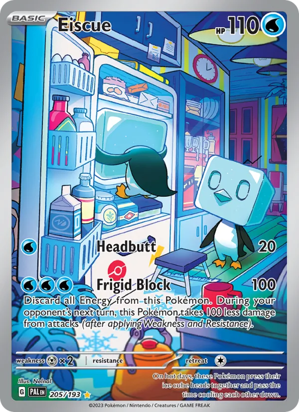 Eiscue, Paldea Evolved No. 205