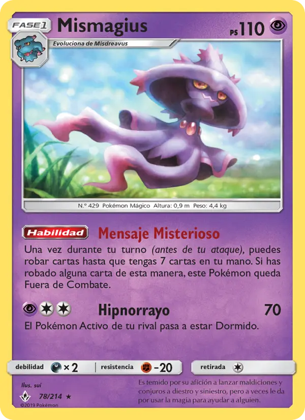 Mismagius, Vínculos Indestructibles Nº 78