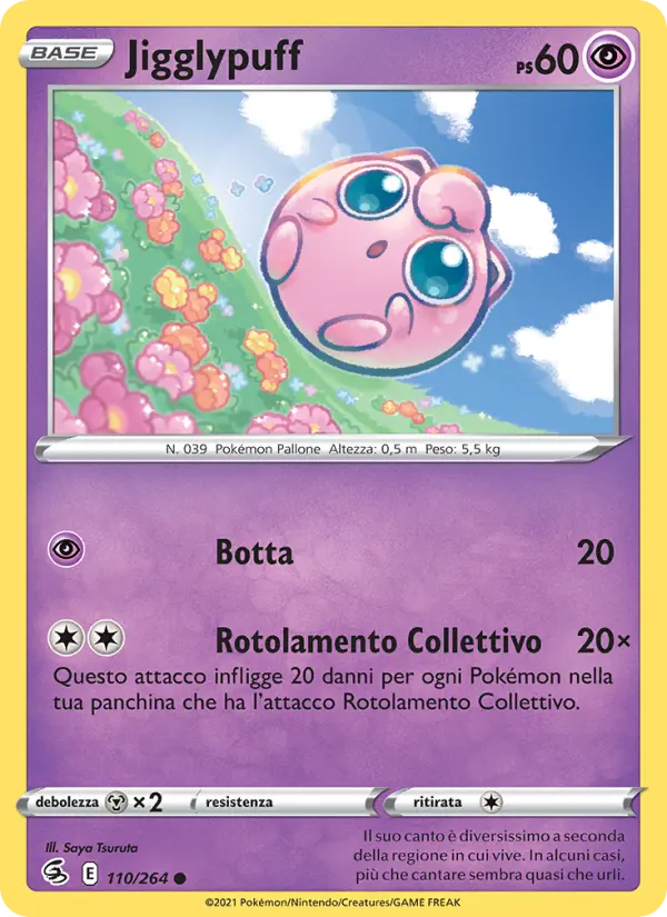 Jigglypuff, Colpo Fusione Nº 110