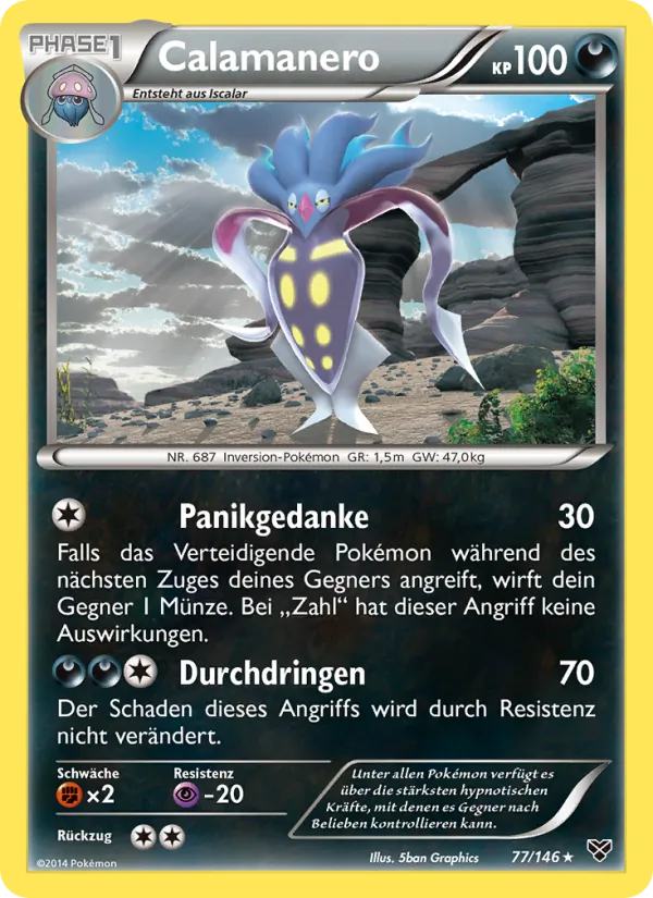 Calamanero, XY No. 77