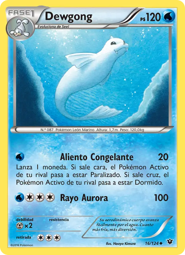 Dewgong, Destinos Enfrentados No. 16