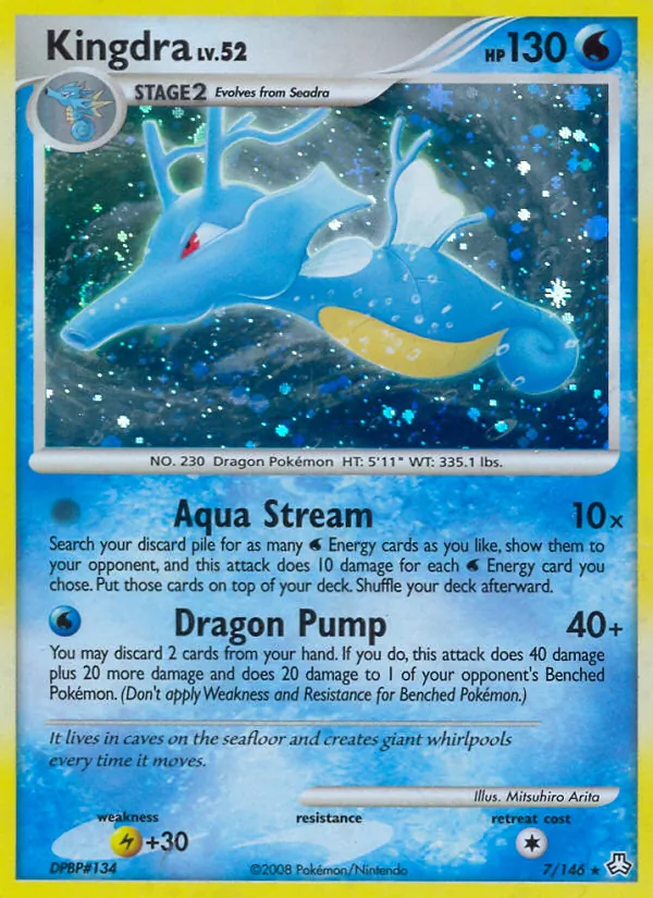 Kingdra, Legends Awakened Nº 7