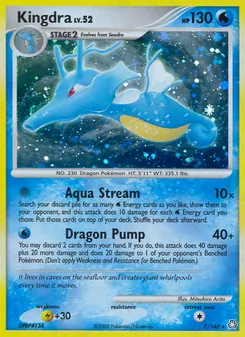 Kingdra, Legends Awakened No. 7