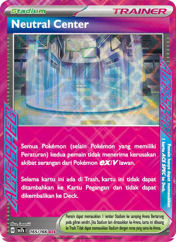 Neutral Center‌, Bimbingan Rasi No. 165