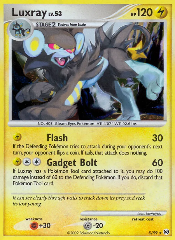 Luxray, Arceus No. 5