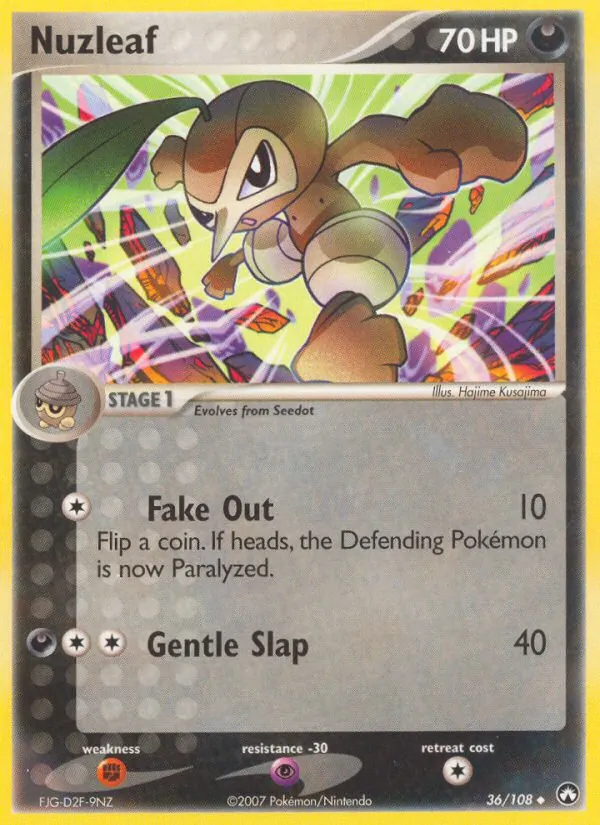 Nuzleaf, Power Keepers No. 36