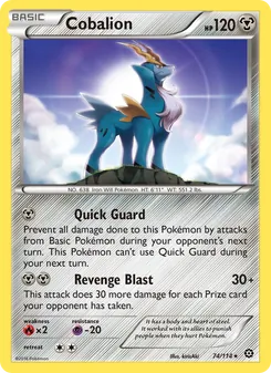Cobalion, Steam Siege No. 74 Normal