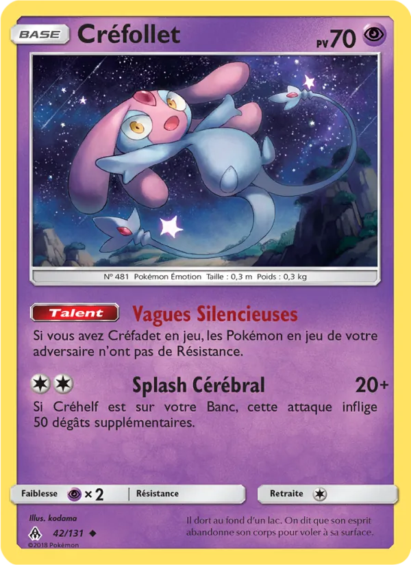 Créfollet, Lumière Interdite No. 42