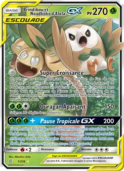 Brindibou et Noadkoko d’Alola GX, Harmonie des Esprits No. 1 Normal