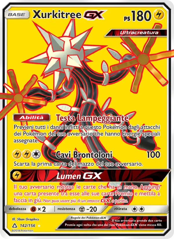 Xurkitree GX, Ultraprisma Nº 142