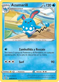 Azumarill, Golpe Fusión No. 59 Normal