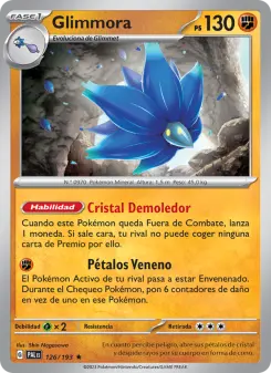 Glimmora, Evoluciones en Paldea No. 126 Holo