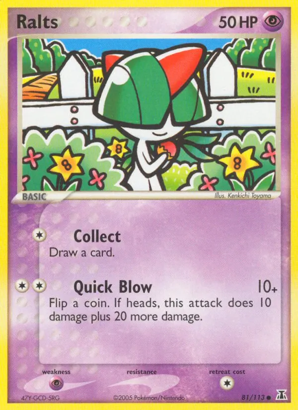 Ralts, Delta Species Nº 81