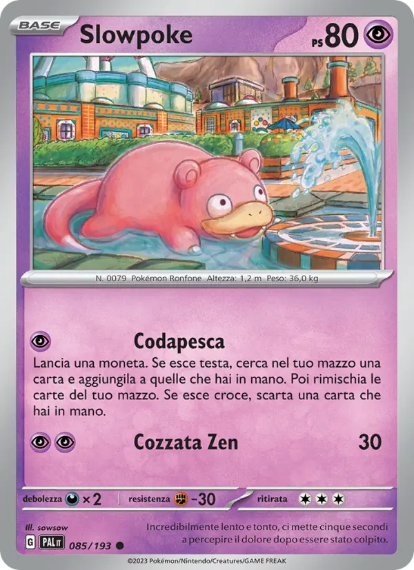 Slowpoke, Evoluzioni a Paldea Nº 085