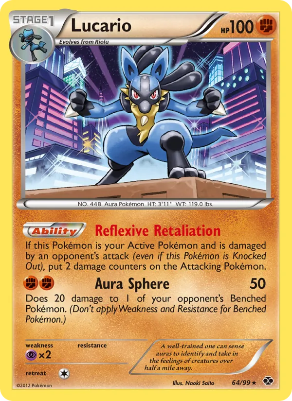 Lucario, Next Destinies No. 64