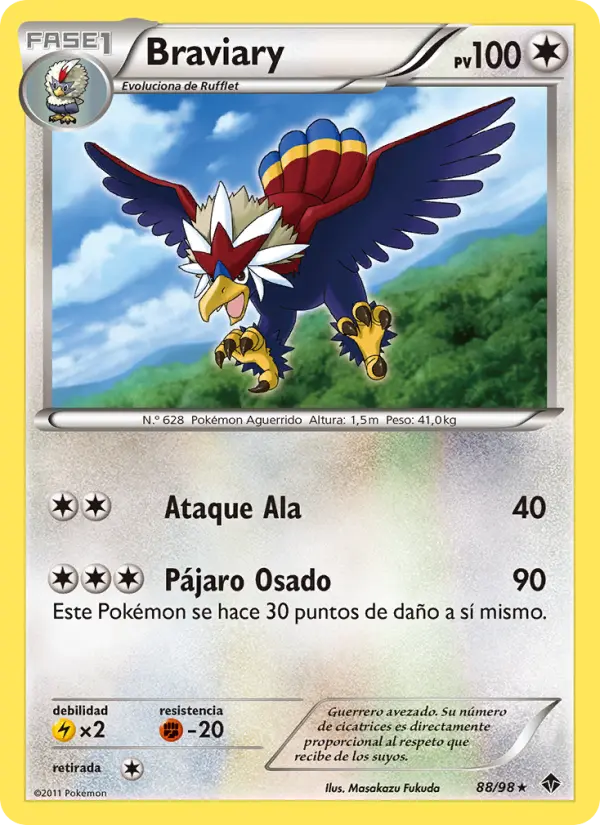 Braviary, Fuerzas Emergentes No. 88