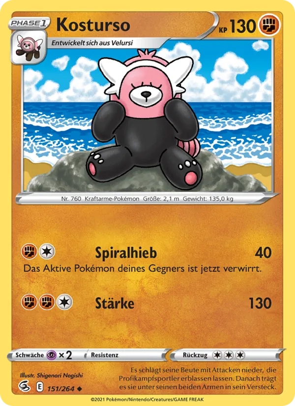 Kosturso, Fusions Angriff Nº 151