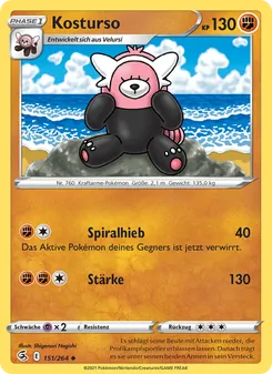 Kosturso, Fusions Angriff Nº 151 Normal
