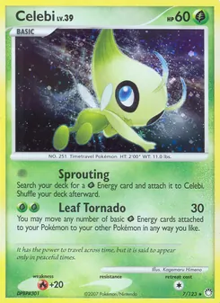 Celebi, Mysterious Treasures No. 7