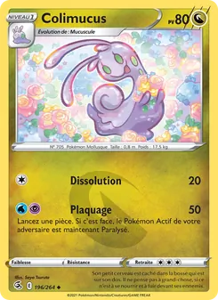 Colimucus, Poing de Fusion No. 196 Normal