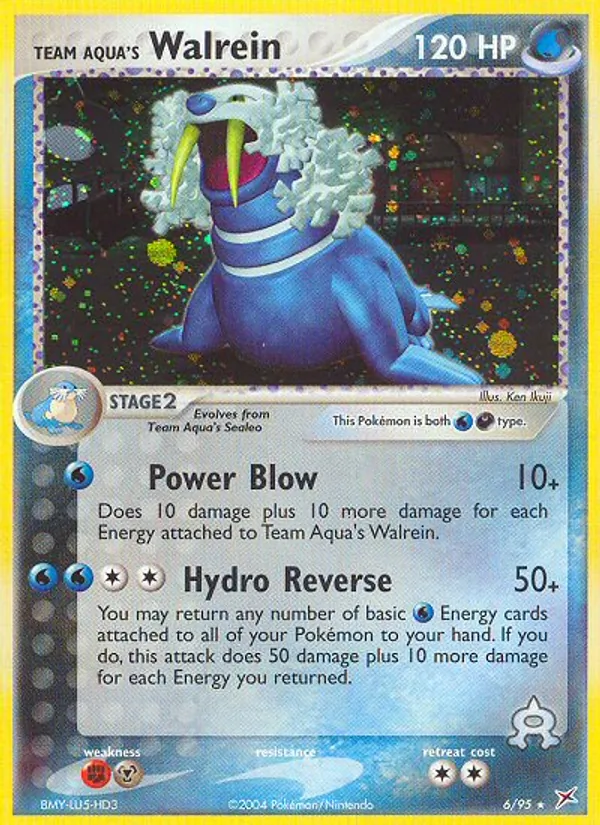 Team Aqua's Walrein, Team Magma vs Team Aqua No. 6