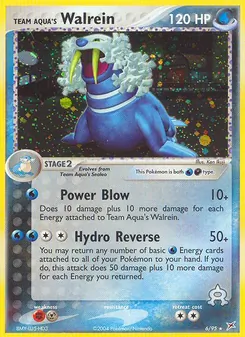 Team Aqua's Walrein, Team Magma vs Team Aqua No. 6 Holo