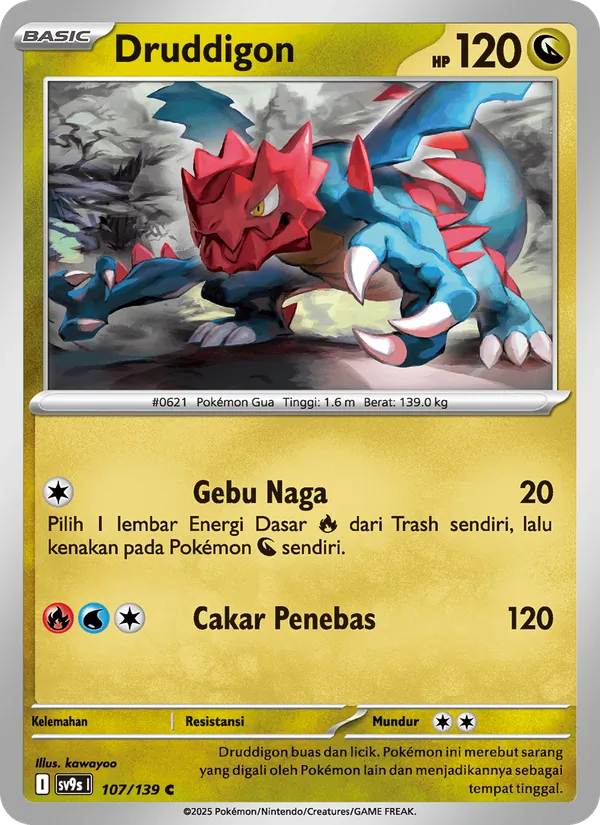 Druddigon, Ikatan Takdir No. 107