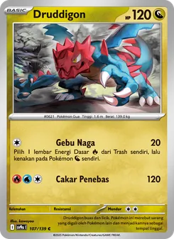 Druddigon, Ikatan Takdir No. 107 Normal