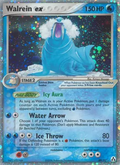 Walrein ex, Legend Maker No. 89 Holo
