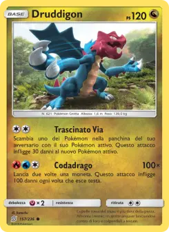 Druddigon, Sintonia Mentale Nº 157 Normal