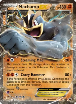Machamp EX, XY Black Star Promos No. XY108 Normal