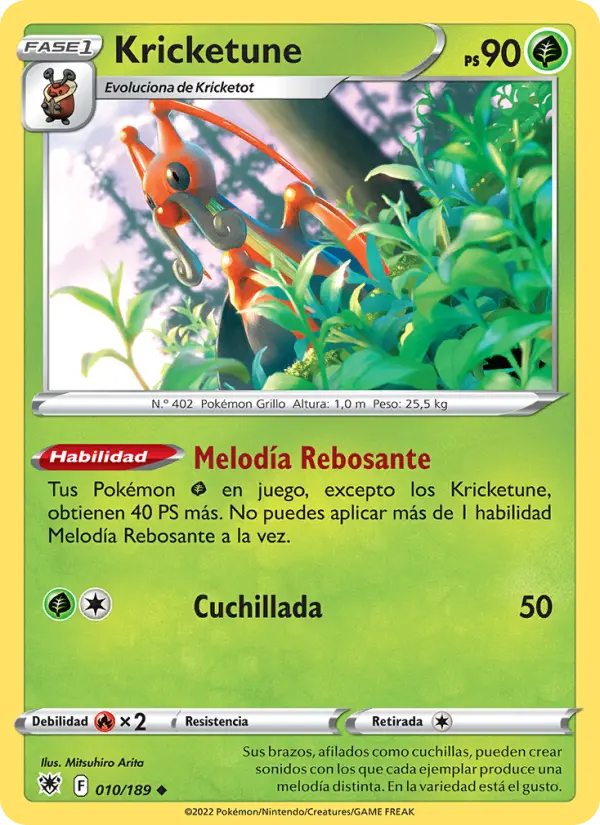 Kricketune, Resplandor Astral No. 010