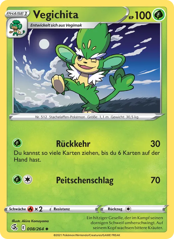 Vegichita, Fusions Angriff No. 8