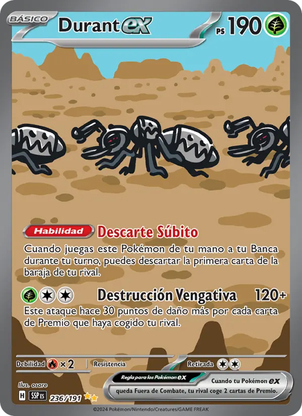 Durant ex, Chispas Fulgurantes No. 236
