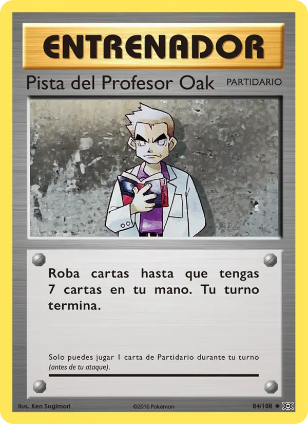 Pista del Profesor Oak, Evoluciones No. 84
